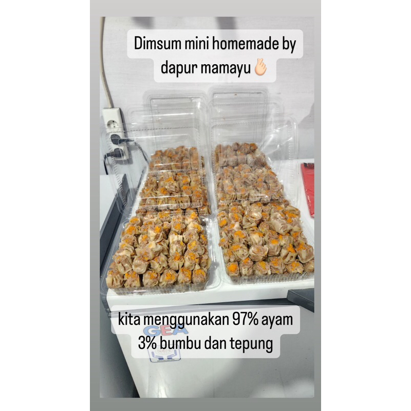 

Dimsum mini isi 100pcs