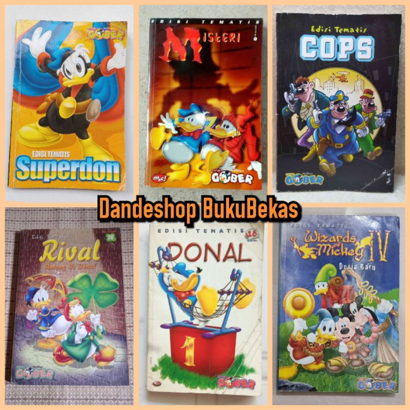 Komik Paman Gober Bebek edisi Tematis - Komik Bekas Preloved Donal