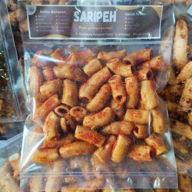 

Paket Reseller Makaroni BANTET Original Pedas Daun Jeruk Kriuk sarpeh_snack Sudah Terjual Ribuan Pcs di Offline