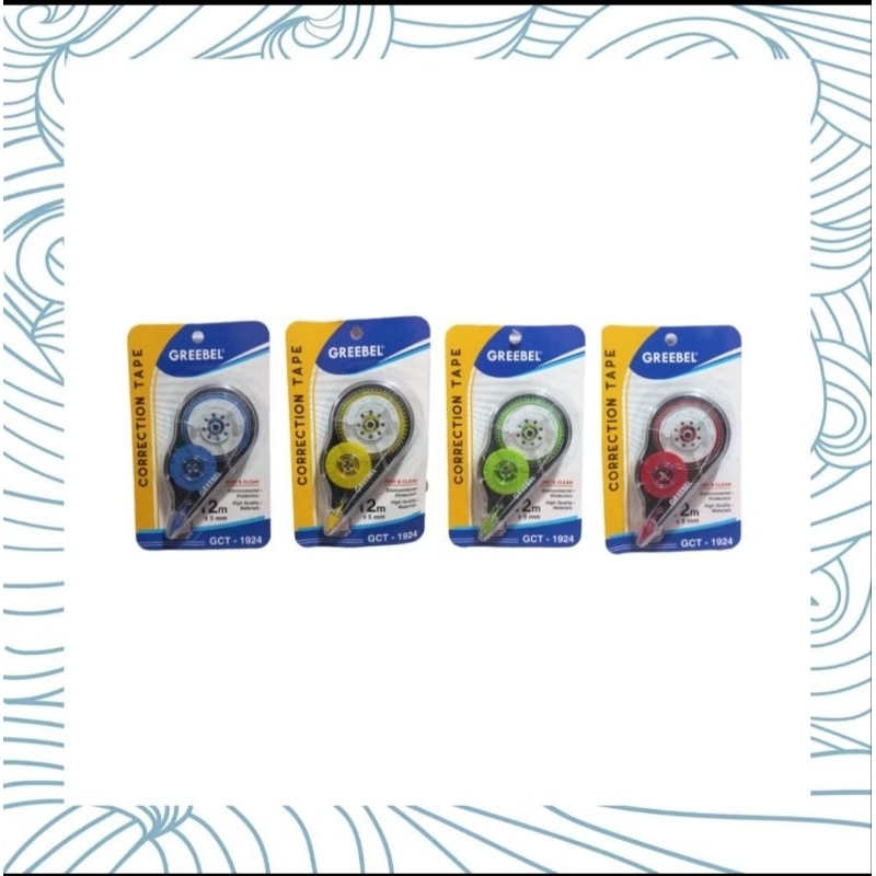 

GREEBEL CORRECTION TAPE TIP EX KERING TIPE X GCT1924|TIP EX ROL|Tipx ex rol|TIP-X rol|TIP-X KERING|TIPX GREEBEL