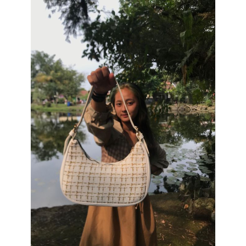 MV Bags Clara || BAG SHOULDER || TAS BAHU WANITA TAS BARU KEKINIAN TAS KANVAS PREMIUM || TAS MINI ||