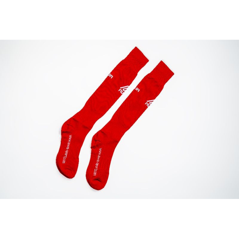 KAOS KAKI FUTSAL / SEPAKBOLA PANJANG AWA SPORTS - WARNA MERAH -