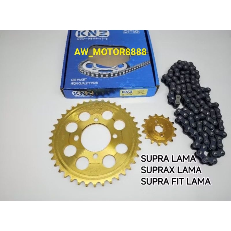 GEAR GIR PAKET SET KOMPLIT SUPRA / SUPRA LAMA / SUPRA X LAMA / SUPRA FIT LAMA GEAR GIR DEPAN BELAKAN