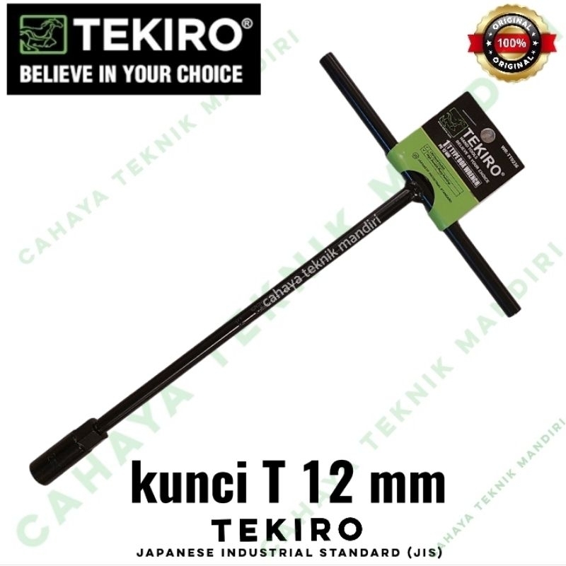 Tekiro kunci sok T 12mm / kunci sock 12 mm