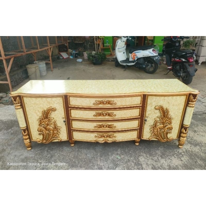 Meja Tv Ukir Jepara