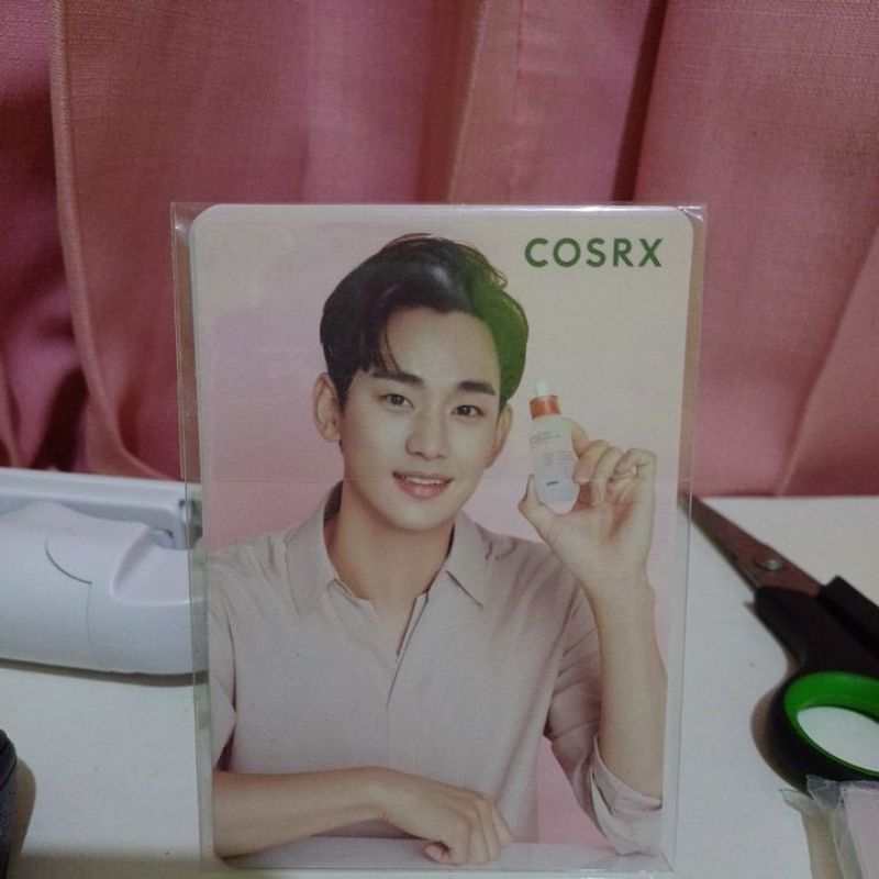 Photocard Kim Soo Hyun with Cosrx official limited edition TTD dan Non TTD