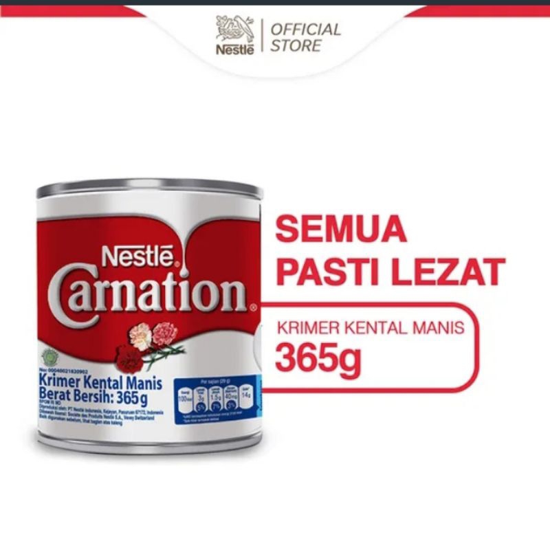 

Nestle Carnation Kental Manis 365gr