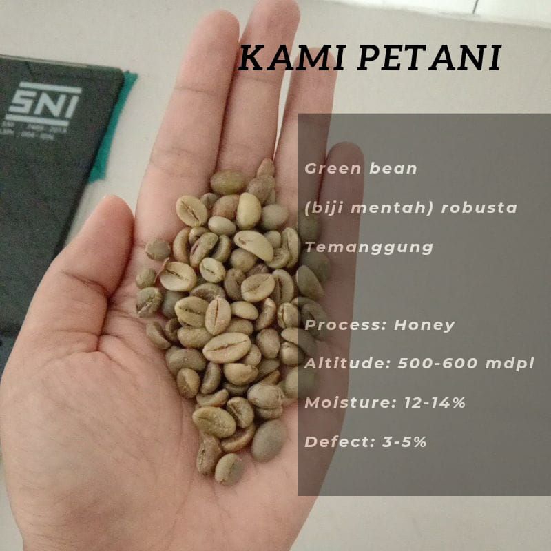 

Greenbean Robusta Temanggung-Gemawang