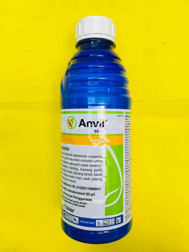 Cod Fungisida sistemik ANVIL 5sc dari syngenta Isi 1liter  25ml