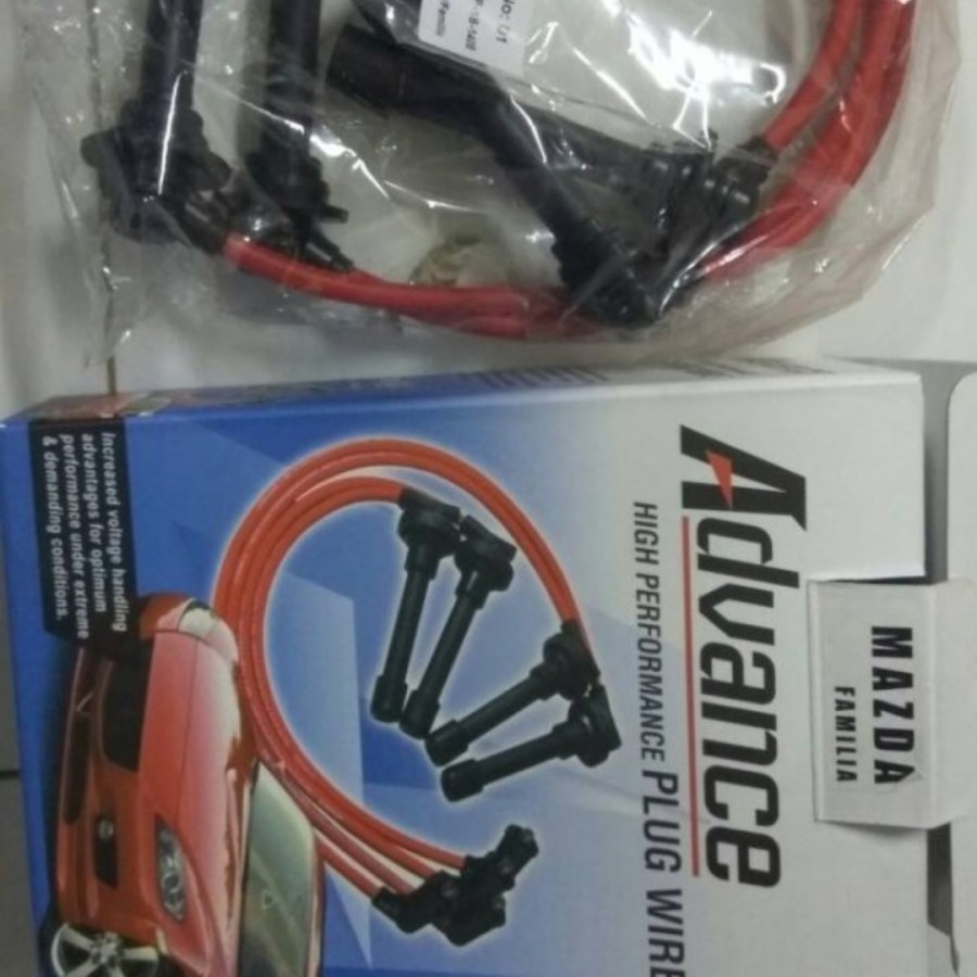 Kabel busi racing MAZDA LANTIS FAMILIA ASTINA 8mm ADVANCE MITRAJAY