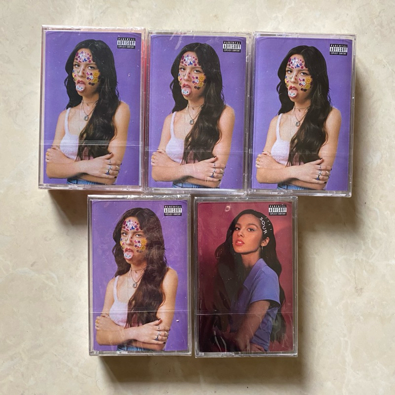 [READY STOCK] Cassette Olivia Rodrigo SOUR (Standard, Store Exclusive, Spotify Fan Exclusive, UK Lim