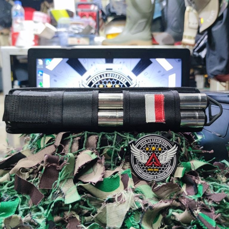 Paling Diminati Double Stick Nunchaku Stainless