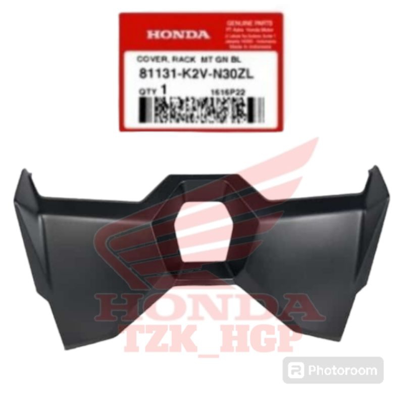 81131-K2V-N30ZL Cover rak laci dashboard Vario 125 led new Gen 2 hitam doff 2023 2024 original