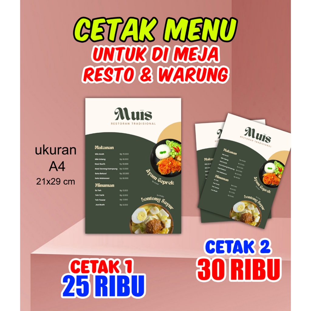 daftar menu, buku menu, daftar harga, buku warung, buku resto,. menu resto, menu hotel, menu karaoke