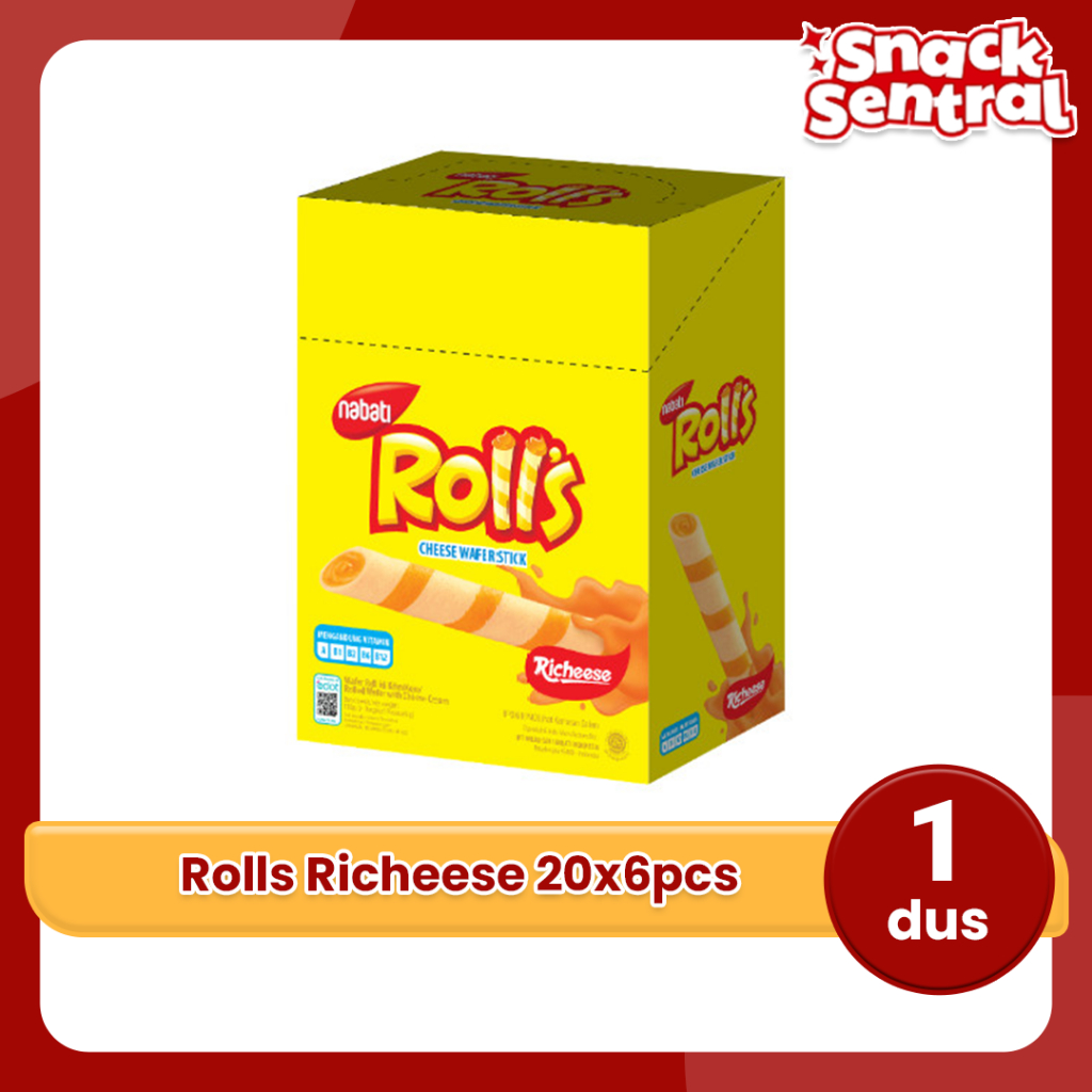 

Nabati Rolls 20x6pcs @1 Dus