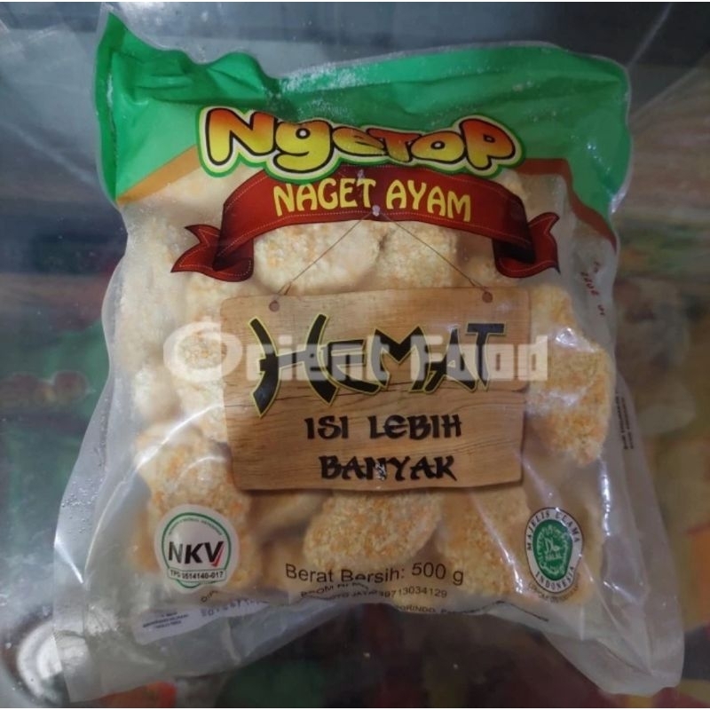 

Ngetop Nugget Ayam Hemat 500gr