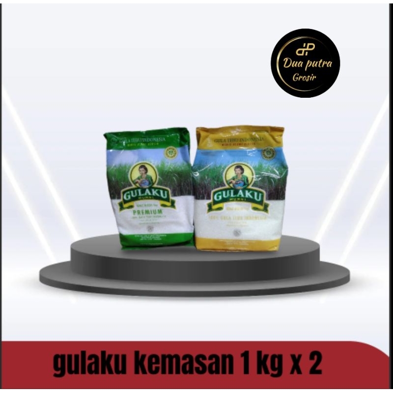 

gula pasir gulaku 2 pcs 2kg | gulaku 2kg