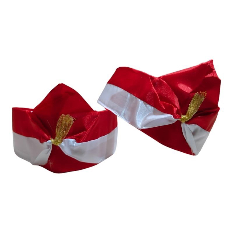 Ikat kepala merah putih / blangkon merah putih / 17 Agustus