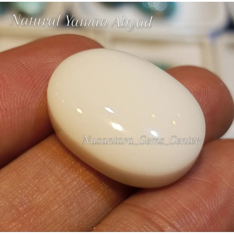 Batu Yaman Abyad Natural
