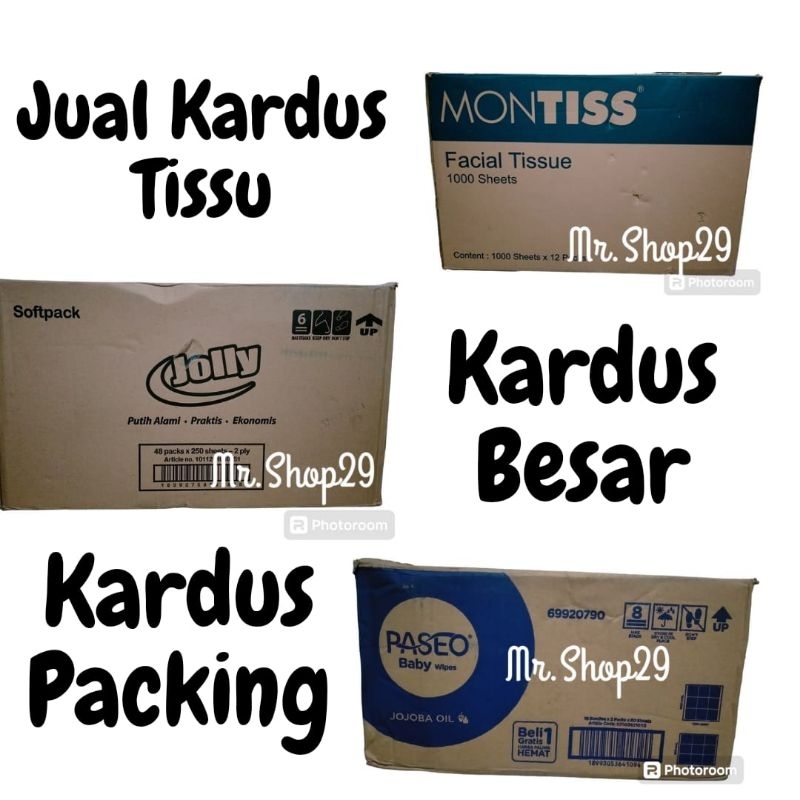 

Kardus Bekas Tissu Kardus Packing Kardus Pindahan Murah