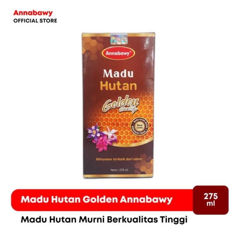 

Madu Hutan Murni Annabawy Gold en Quality Isi 275 ml