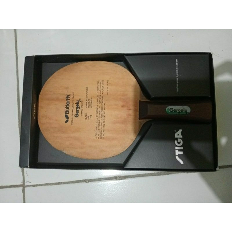 Bet Pingpong Butterfly Gergely FL Original Old Tag