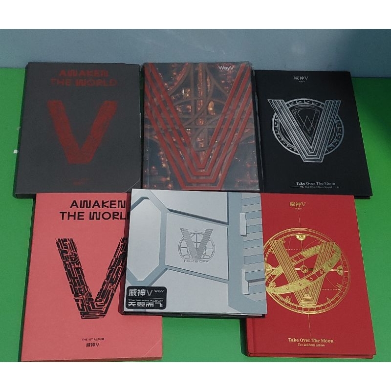 [READ DETAIL] Ready stock album only wayv take off, totm sequel, atw, kick back