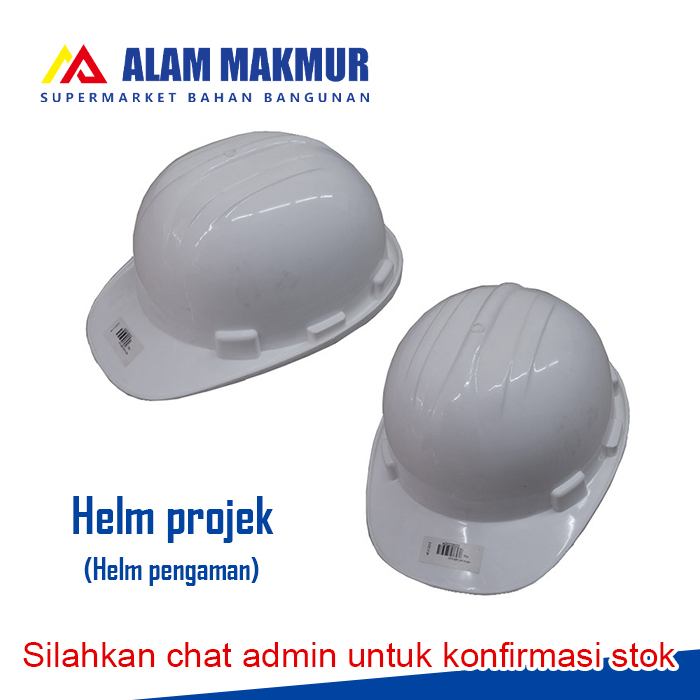 HELM PROYEK WARNA PUTIH/HELM SAFETY
