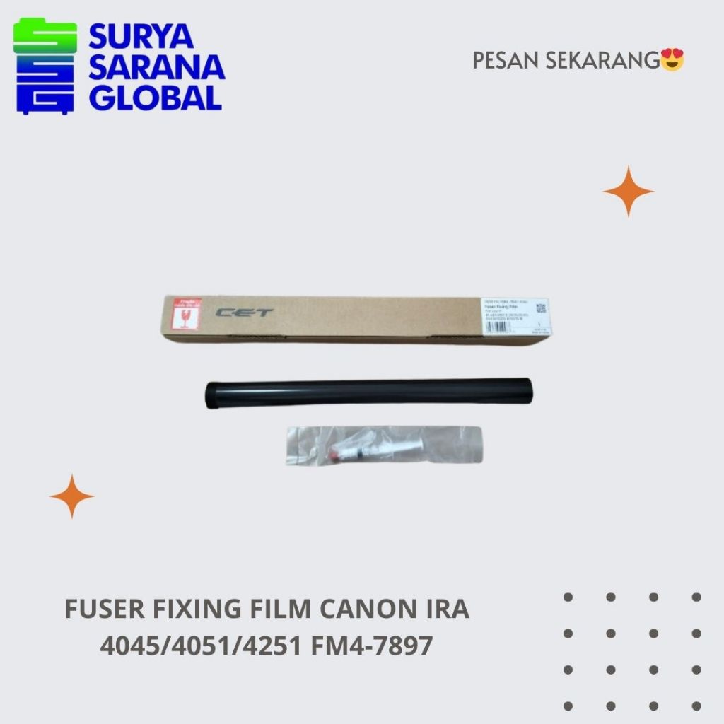 FUSER FIXING FILM CANON IRA 4045/4051/4251 FM4-7897