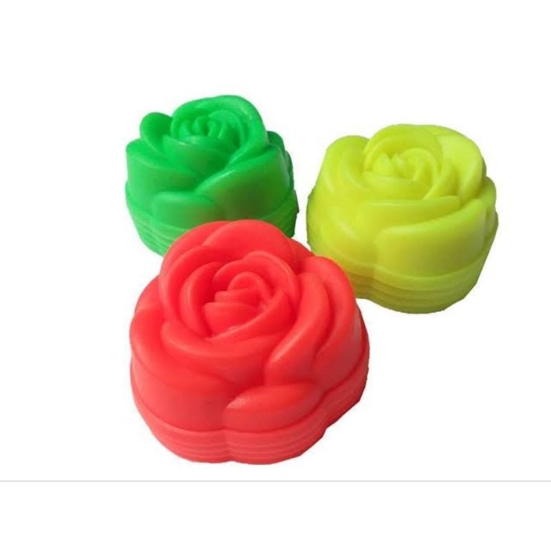 Cetakan Putu Ayu Jumbo Motif Mawar