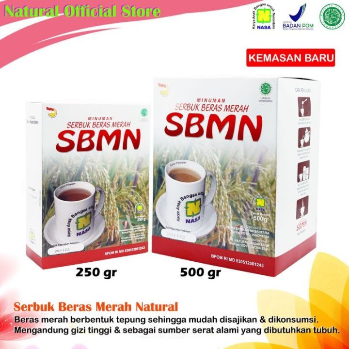 

MINUMAN KESEHATAN KAYA SERAT SERBUK BERAS MERAH NATURAL | Serbuk beras merah natural kecil & besar sbmn sbmnb 250 gr & 500 gr | SERBUK BERAS MERAH NATURAL MURNI TANPA PENGAWET