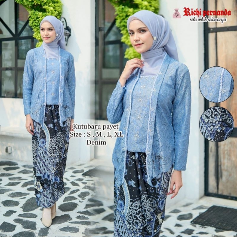 Kebaya Kutu Baru / Kebaya Tunik / Tunik Brokat / Kebaya Modern / Kebaya tile / Kebaya Favorite / Keb