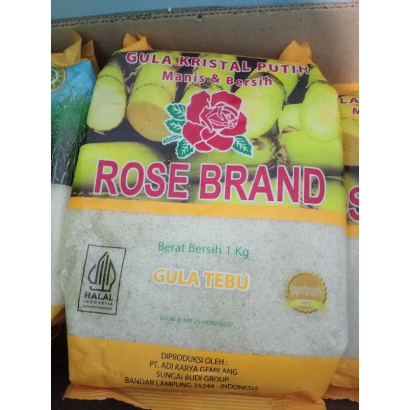 

Gula Pasir ROSEBRAND/ROSEBRAND PREMIUM 1kg