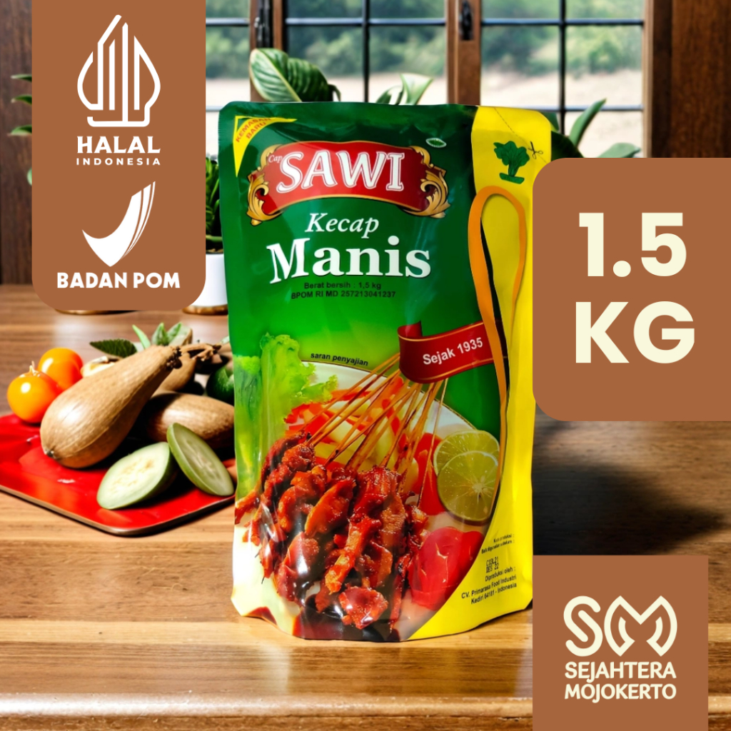 

Kecap Manis Refill Sawi Isi Ulang - Kecap Lokal Halal, BPOM, dan Gurih Gula Kelapa