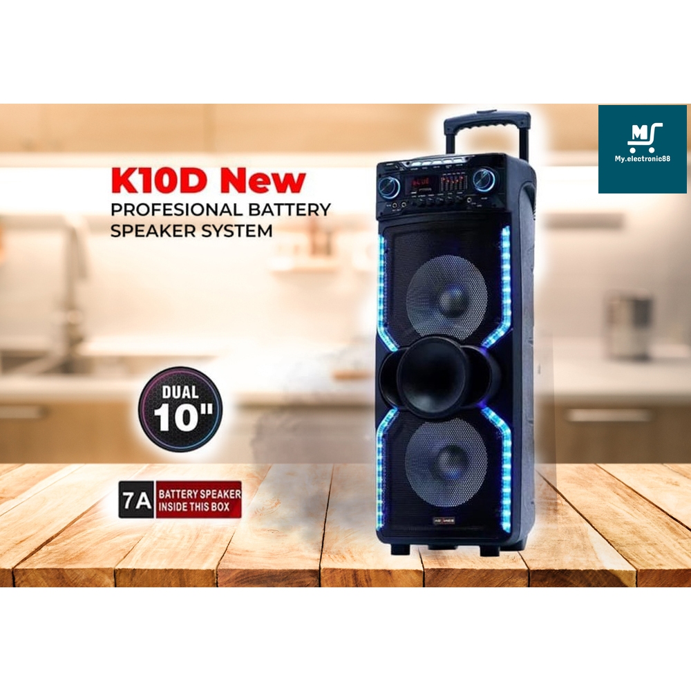ADVANCE SPEAKER PORTABLE 10'' (K10D)