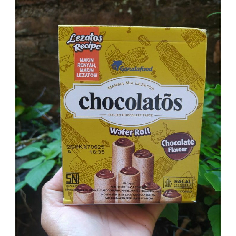 

Chocolatos/ Chocolatos Wafer Rool [PER PACK]