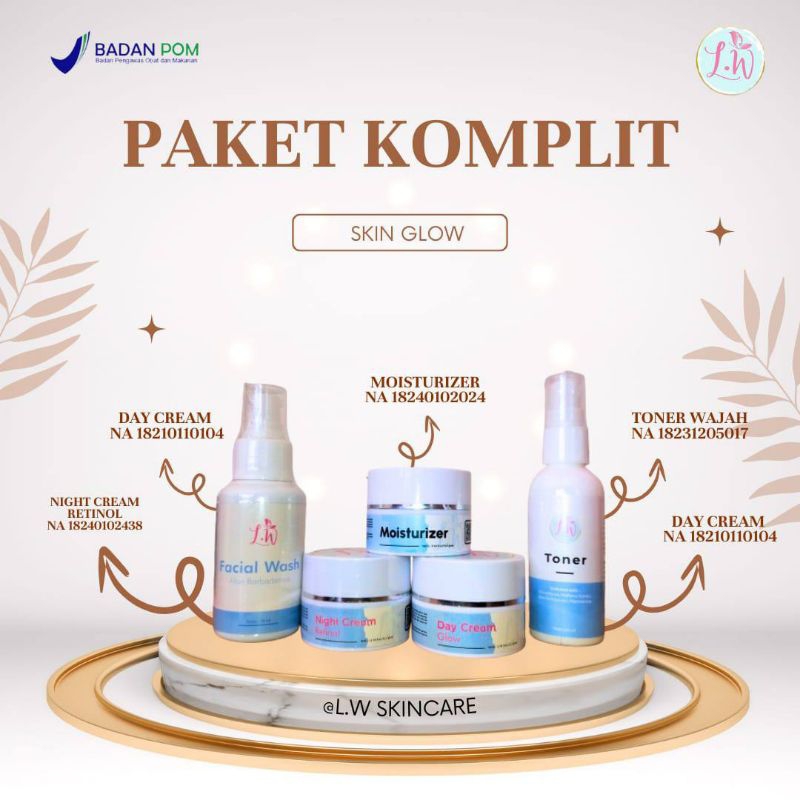 LW SKINCARE || PAKET PERAWATAN WAJAH || BPOM