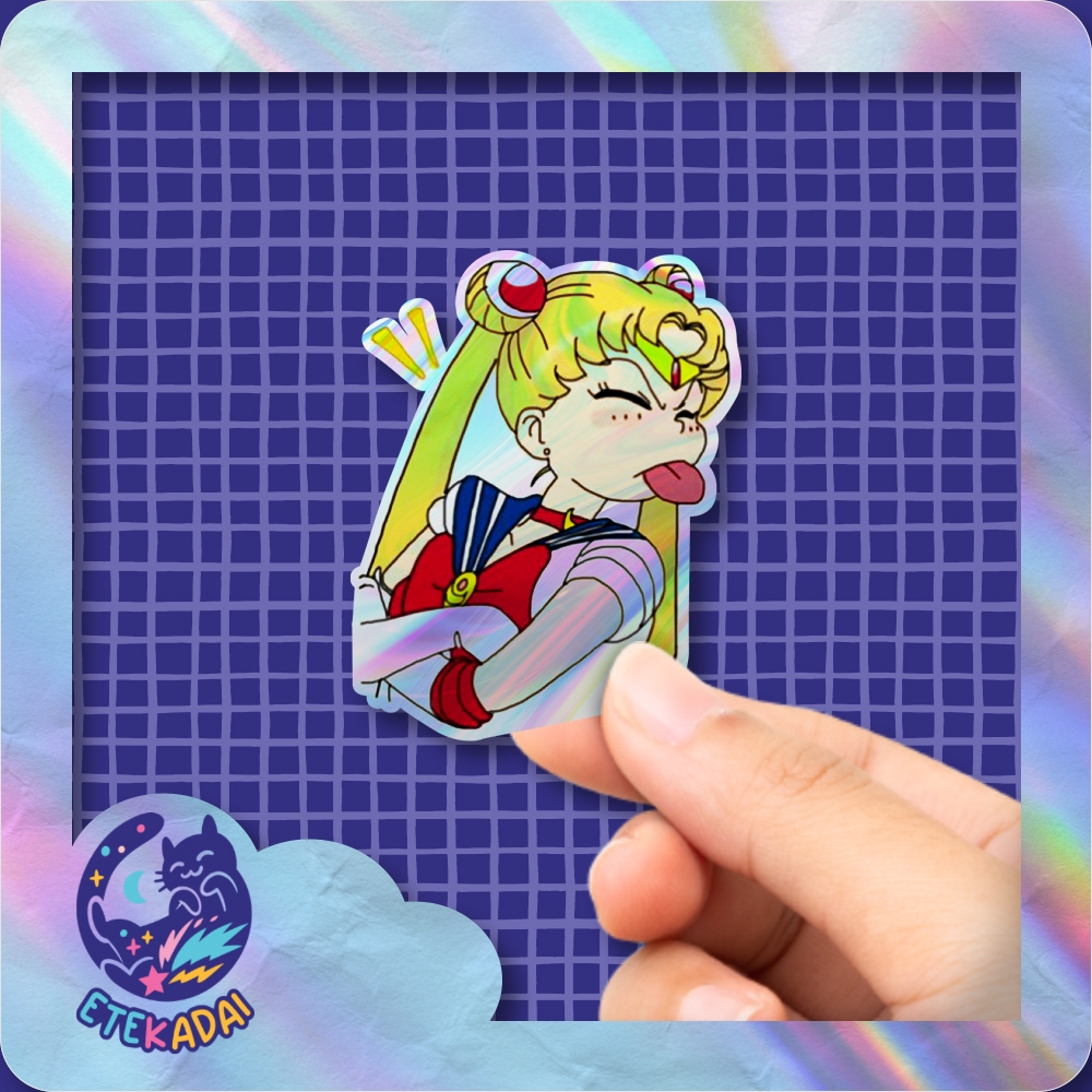 

Stiker Hologram Anime Sailormoon Usagi