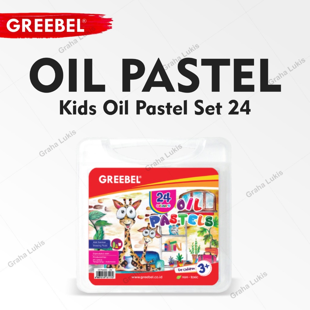 

GREEBEL Oil Pastel / Krayon Set 24