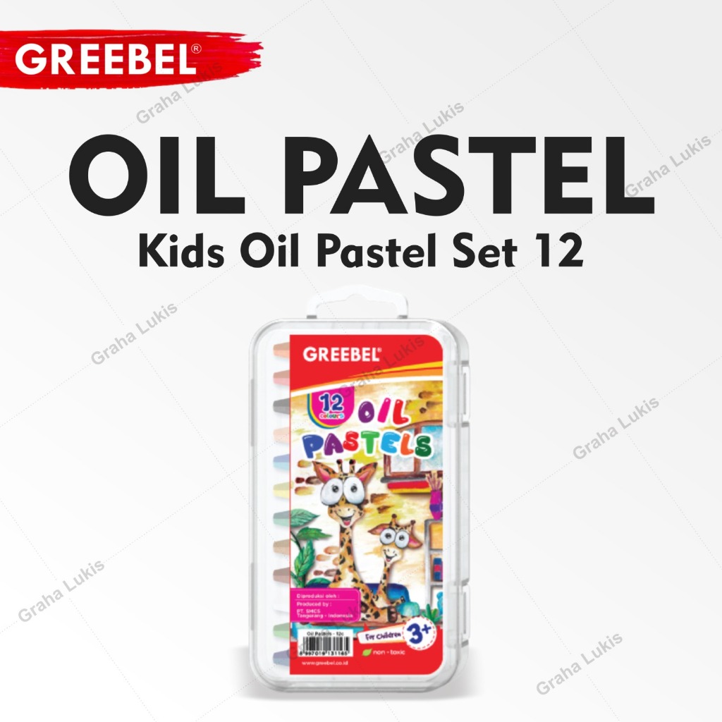 

GREEBEL Oil Pastel / Krayon Set 12