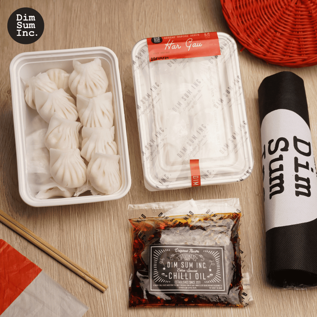 

Paket Promo Merdeka Hakau / Har Gau / Har Gao + Chili Oil Sachet + Free Shopping Bag by Dimsum Inc