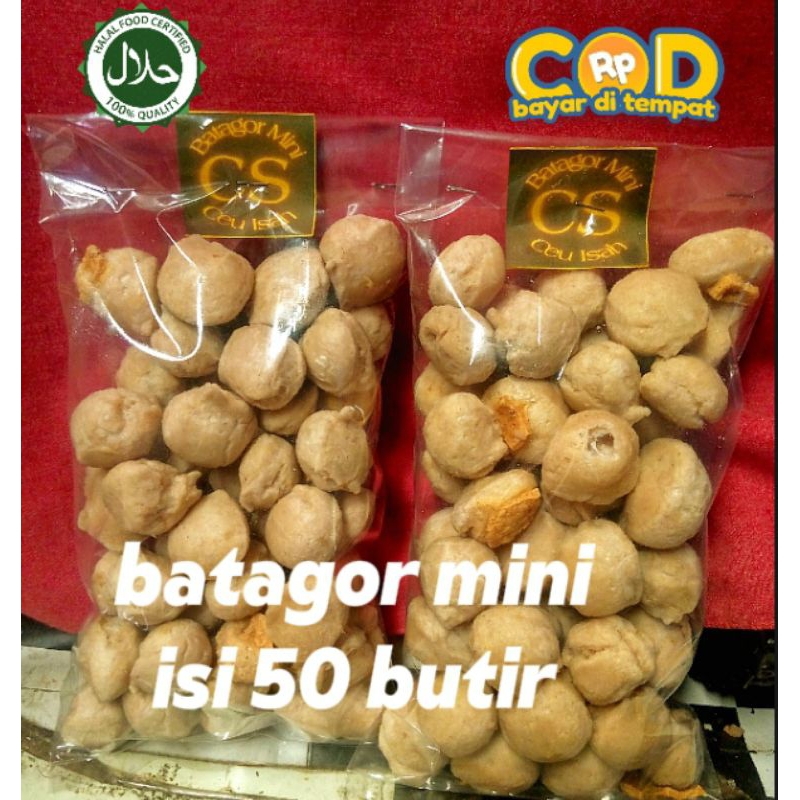 

batagor mini gurih isi 50butir