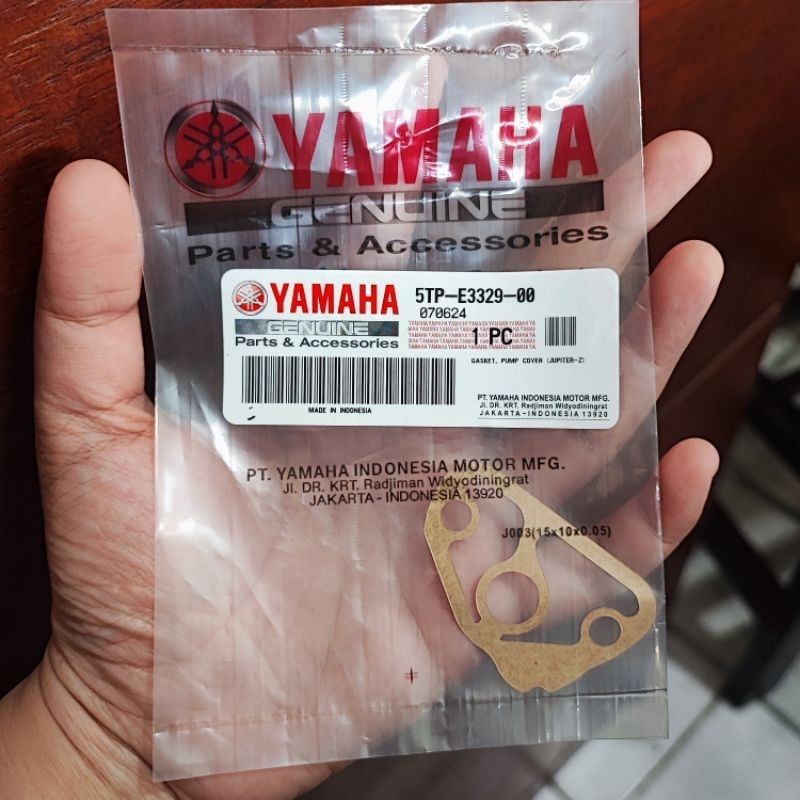 Packing Pompa Oli 5TP Jupiter Z Lama, Vega R Original Yamaha Genuine Parts