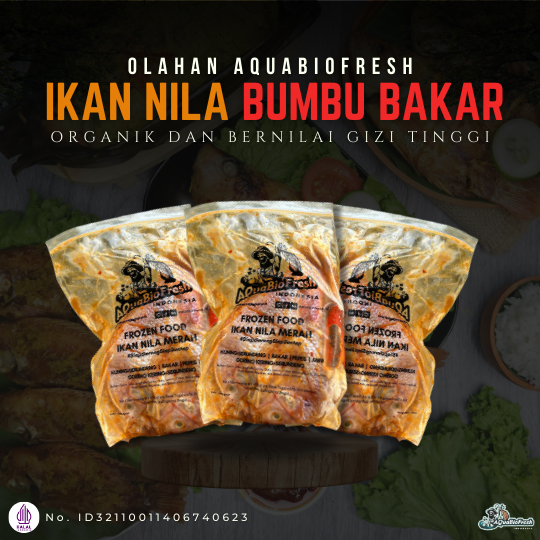 

Ikan Nila Merah Bumbu Bakar Ready to Cook Tidak Amis & Tidak Bau Lumpur