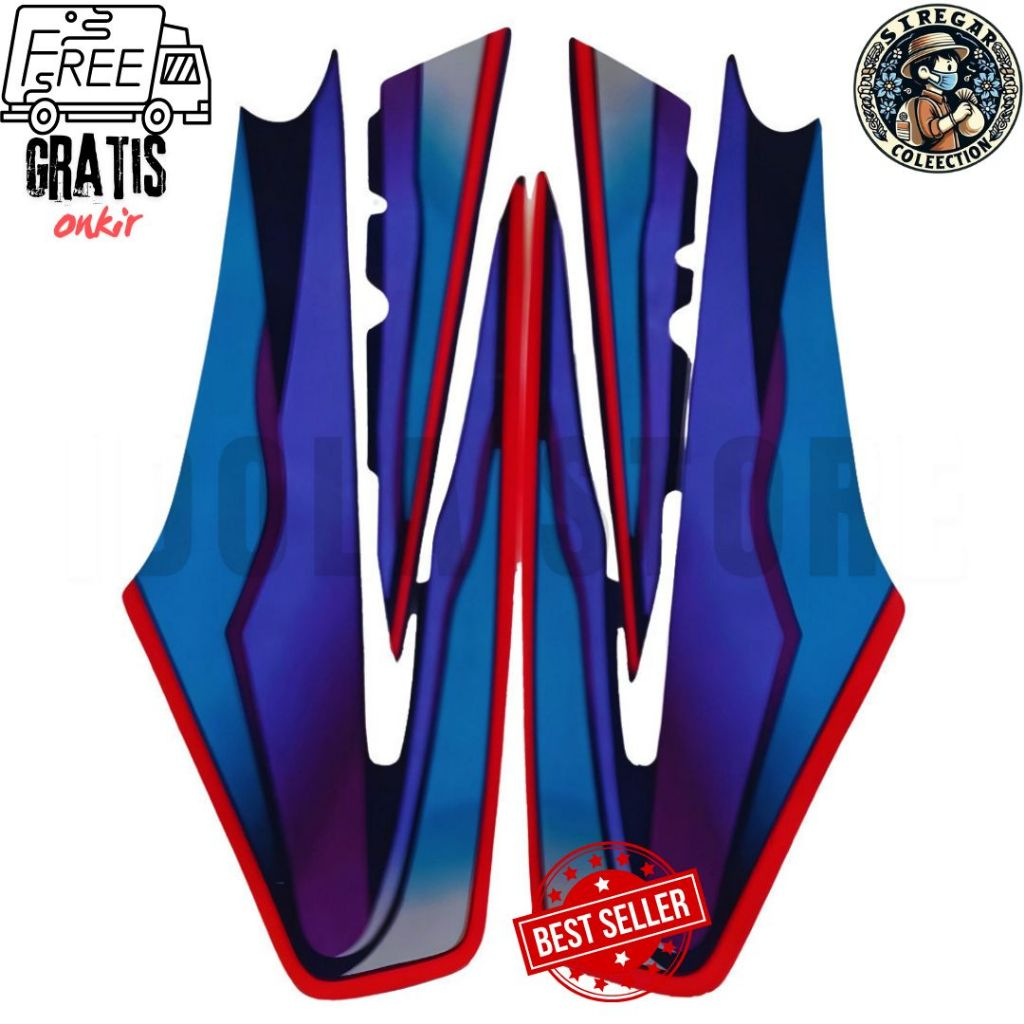 Stiker Striping Yamaha RX KING 1997 - List Stiker Standar Rx King 1997