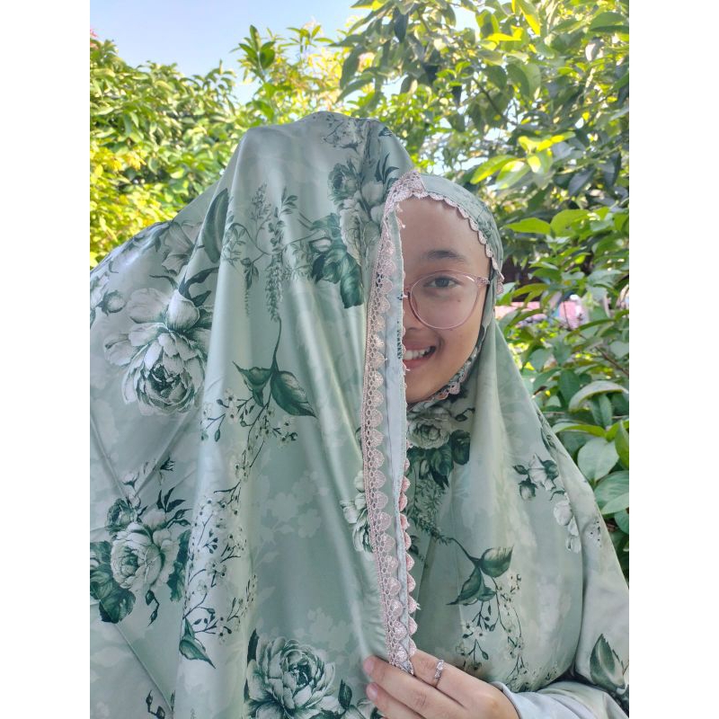 Mukena silk 2 in 1