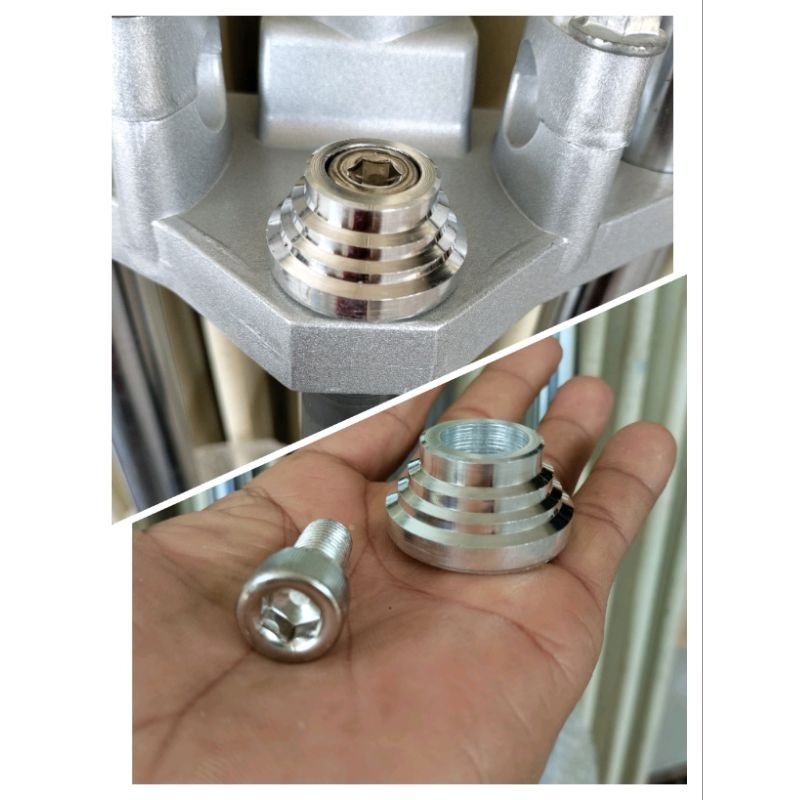 baut segitiga atas RX king baut set ring segitiga RX king cnc