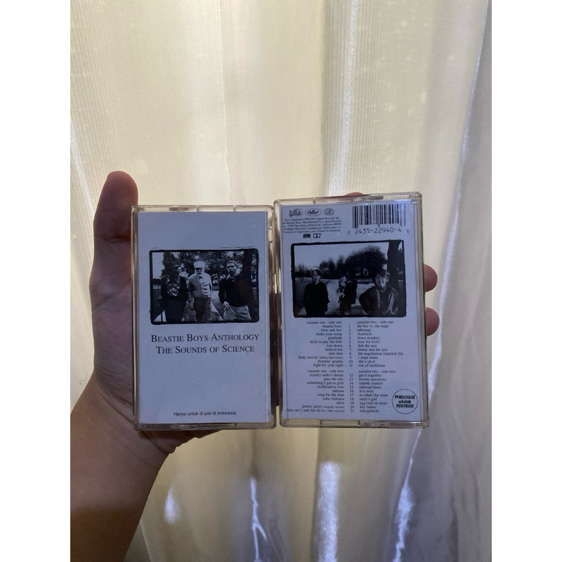 Double Kaset Pita/Cassete Tape Beastie Boys The Sounds Of Science
