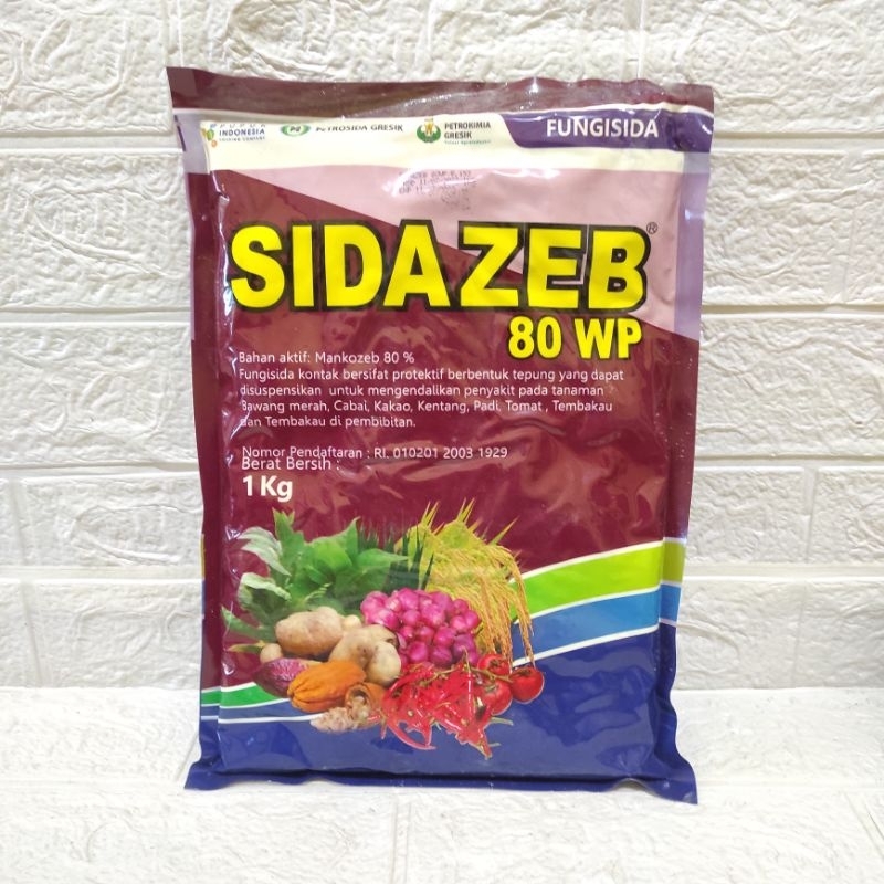 FUNGISIDA SIDAZEB 80WP 1KG MANKOZEB 80%