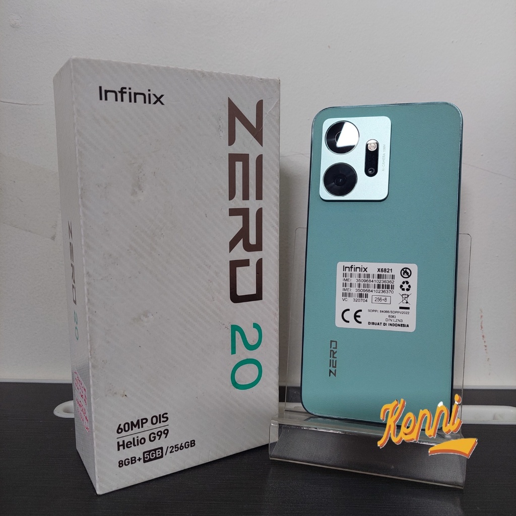 Infinix ZERO 20 8/256 SECOND FULLSET ORIGINAL RESMI